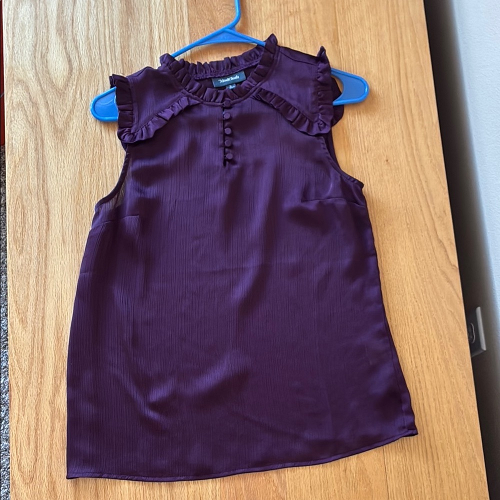 Purple Sleeveless Top